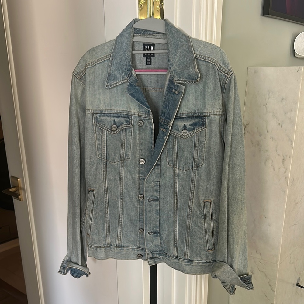 GAP Faded Blue Denim Jacket